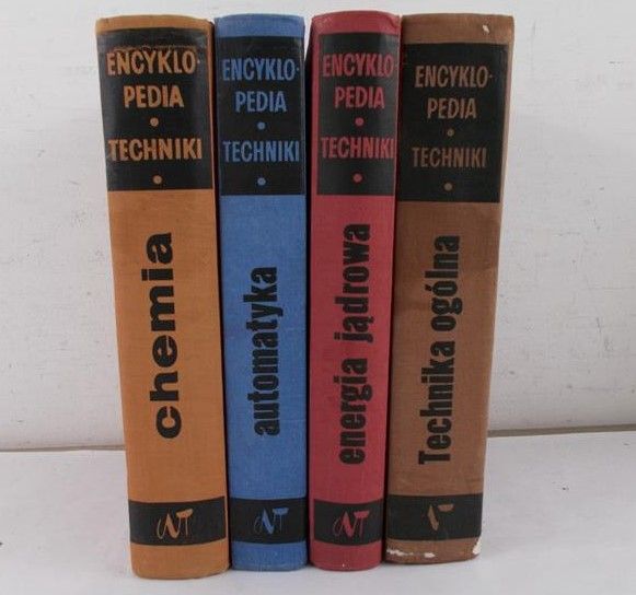 Groszkowski Janusz (red.) - Encyklopedia techniki. Zestaw 4 książek