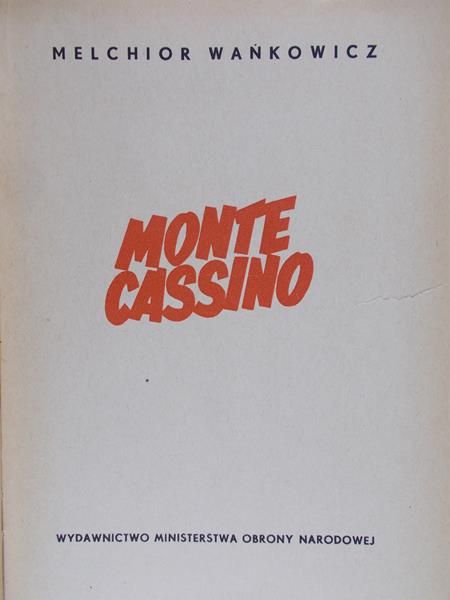 Wańkowicz Melchior - Monte Casino