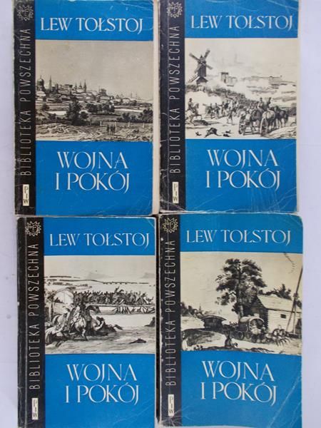 Tołstoj Lew - Wojna i pokój, 4 tomy
