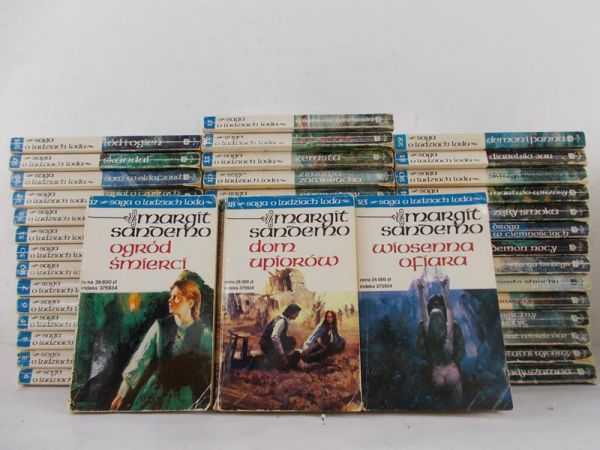 Sandemo Margit - Saga o Ludziach Lodu, komplet 46 tomów