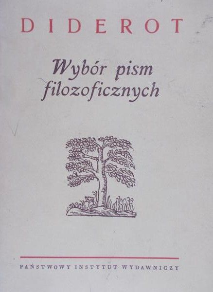 Diderot - Wybór pism filozoficznych