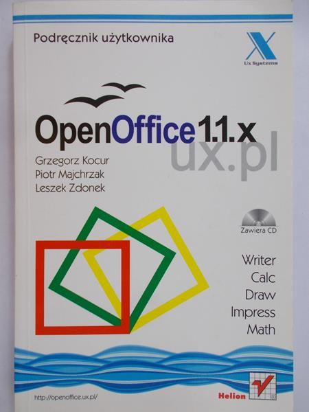 Kocur Mirosław - OpenOffice 1.1.x + CD