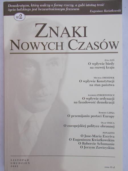 Kwiatkowski Eugeniusz  - Znaki Nowych Czasów, nr 2