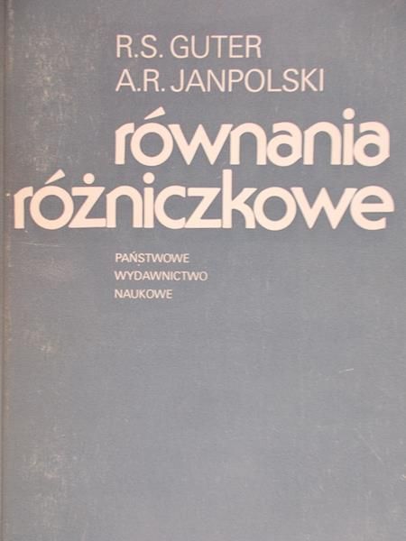 Guter R.S. - Równania różniczkowe