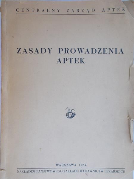 Zasady prowadzenia aptek