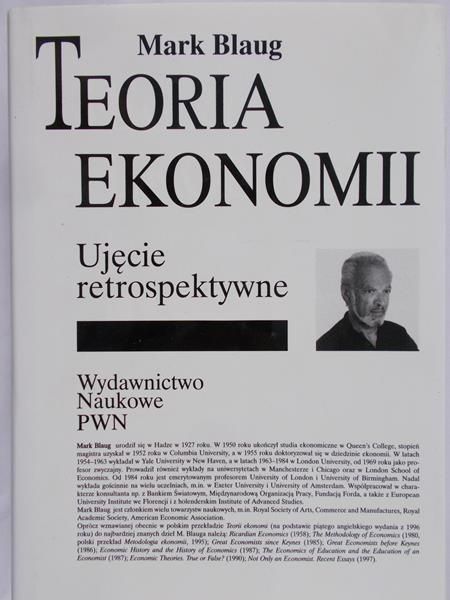 Blaug Mark - Teoria ekonomii. Ujęcie retrospektywne