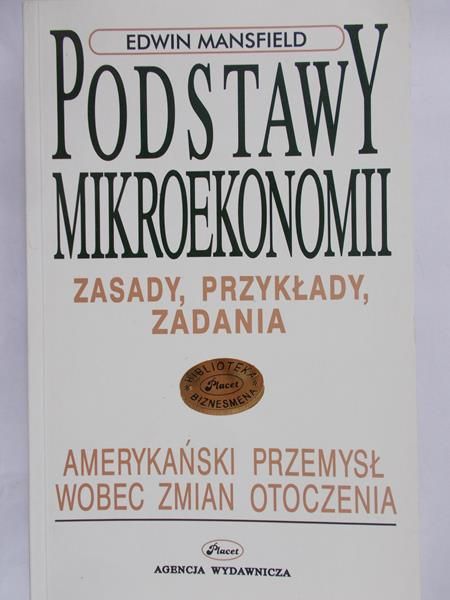 Mansfield Edwin - Podstawy mikroekonomii