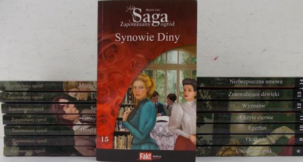Lien Marete - Saga, zapomniany ogród. Zestaw 15 książek