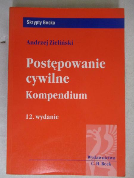 Zieliński Andrzej - Postępowanie cywilne