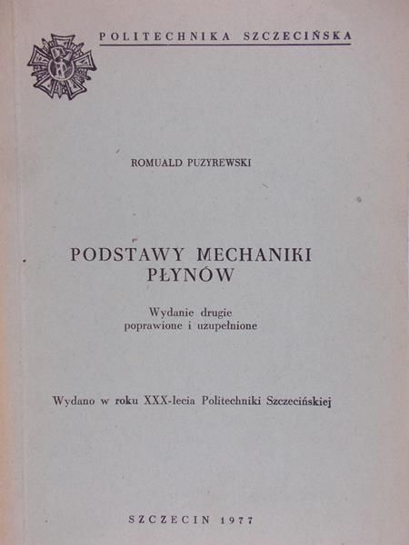 Puzyrewski Romuald - Podstawy mechaniki płynów