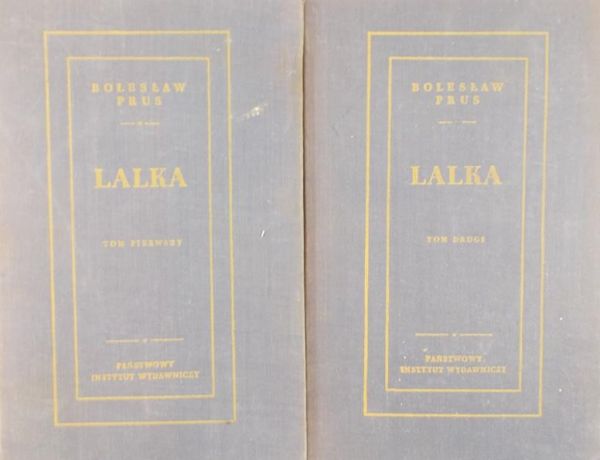 Prus Bolesław - Lalka, tom 1-2