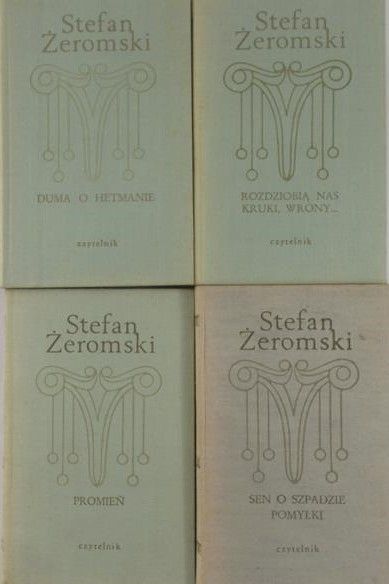 Stefan Żeromski - Dzieła wybrane, zestaw 4 książek