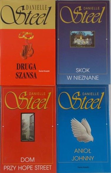 Steel Danielle - Skok w nieznane/Anioł Johnny/Druga szansa/Dom przy Hopr Street, Zestaw