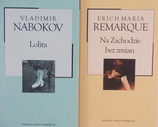 Nabokov Vladimir / Remarque Erich Maria - Lolita / Na Zachodzie bez zmian