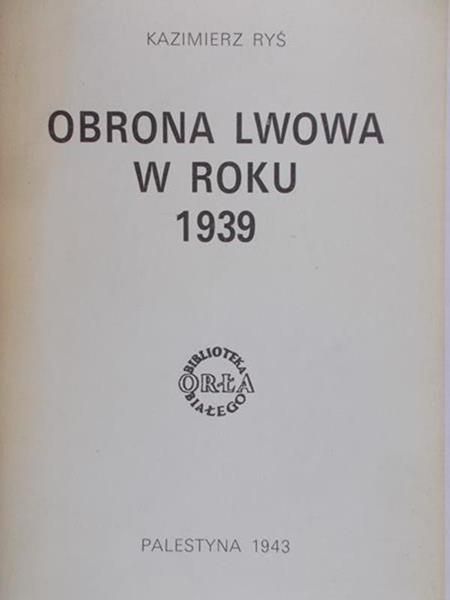 Obrona Lwowa w roku 1939