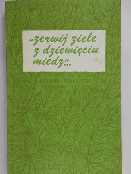 Paluch Adam - Zerwij ziele z dziewięciu miedz