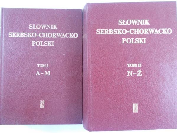 Francic Vilim - Słownik serbsko-chorwacko polski t.I-II