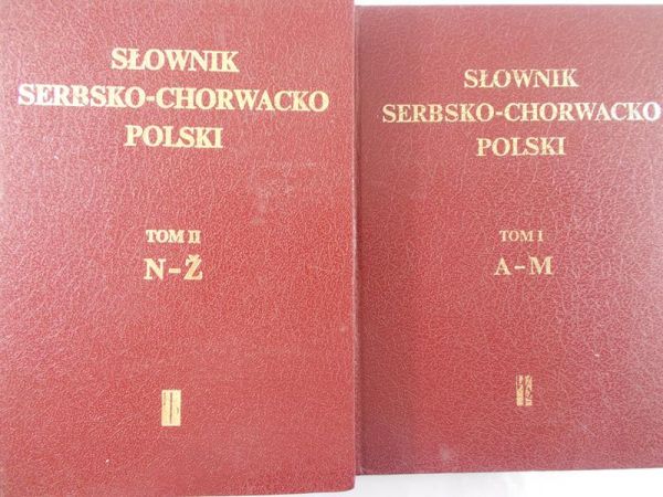 Francic Vilim - Słownik serbsko-chorwacko polski t.I-II