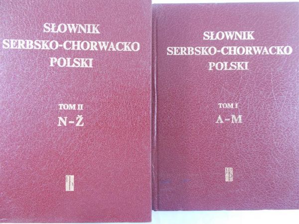 Francic Vilim - Słownik serbsko-chorwacko polski t.I-II