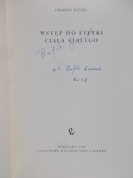 Kittel Charles - Wstęp do fizyki ciała stałego