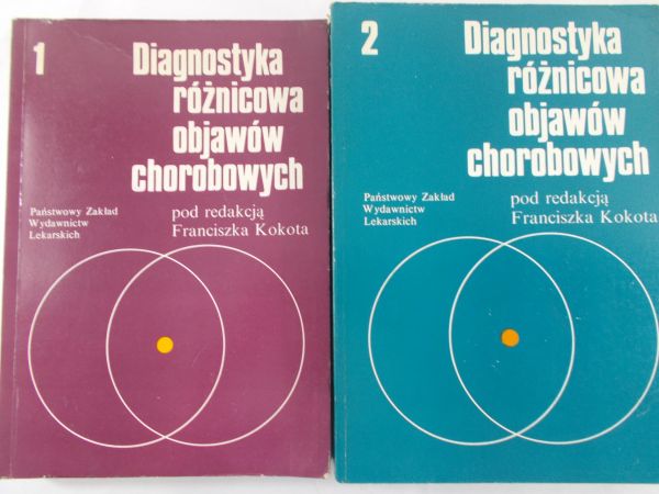 Kokot Franciszek (red.)  -  Diagnostyka różnicowa objawów chorobowych, Tom I-II