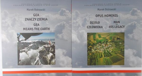 Ostrowski Marek - Polska z lotu orła, 2 książki