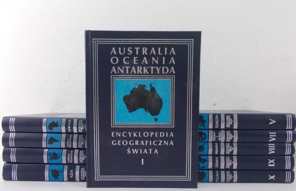 Jelonek Adam (red.) - Encyklopedia geograficzna świata, komplet X tomów