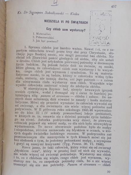 Współczesna ambona, rocznik II, listopad-grudzień 1947 r.