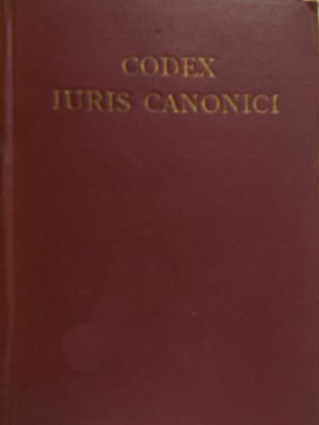 Benedicti Papae XV - Codex Iuris Canonici, 1939 r.