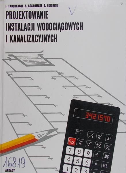 Tabernacki J. - Projektowanie instalacji wodociągowych i kanalizacyjnych