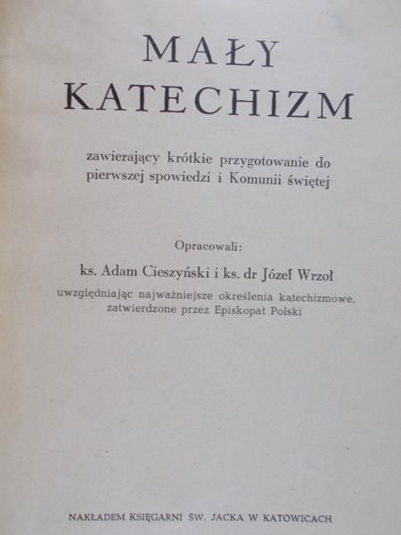 Cieszyński Adam - Mały katechizm, 1948 r.
