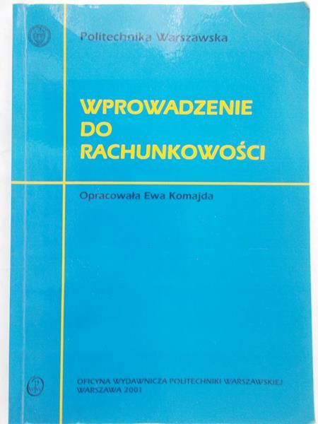 Śnieżek Ewa - Wprowadzenie do rachunkowości