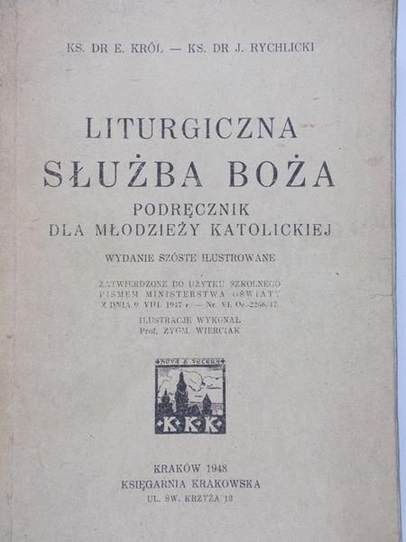 Król E. - Liturgiczna służba Boża, 1948 r.