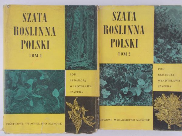 Szafer Władysław (red.) - Szata roślinna Polski, Tom I - II