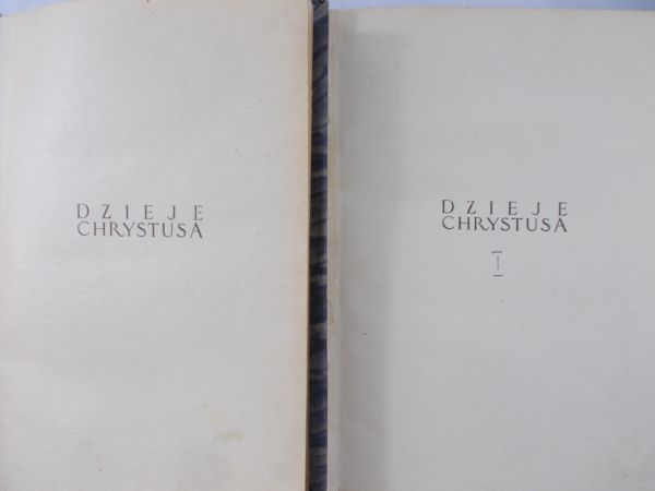 Rops Daniel - Dzieje Chrystusa I,II, ok 1950 r.