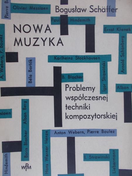 Schaffer Bogusław - Nowa muzyka