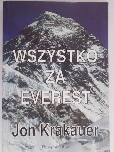 Krakauer Jon - Wszystko za Everest