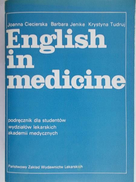 Ciecierecka Joanna - English in medicine