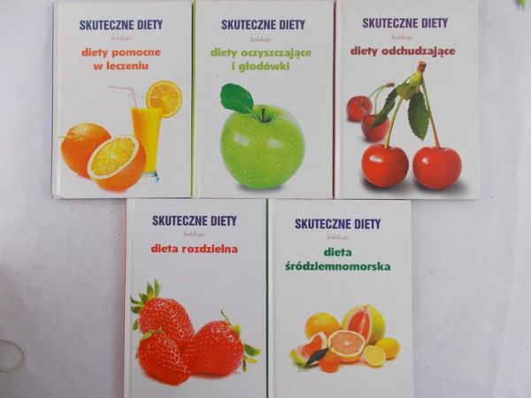 Orłowska Marta - Skuteczne diety, 5 książki (kolekcja)