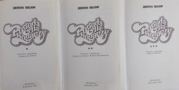 Shaw Irwin - Pogoda dla bogaczy, T. I-III