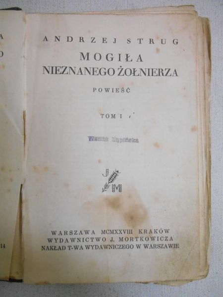 Strug Andrzej - Mogiła nieznanego żołnierza, 1928 r.