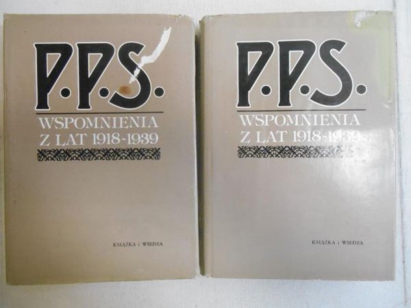 Cesarski Jerzy (red.) - P.P.S. wspomnienia z lat 1918-1939, t. I-II