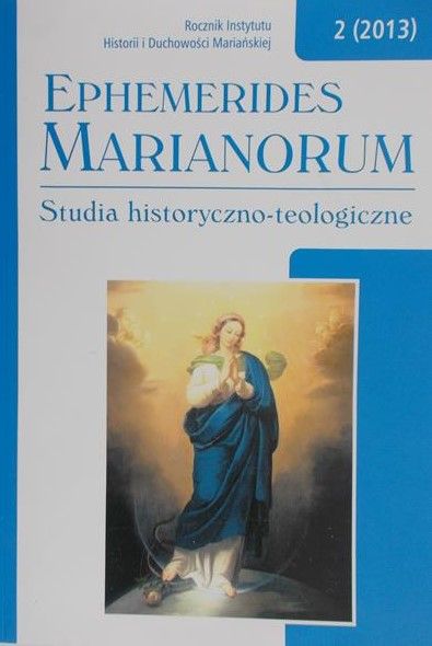 Ephemerides Marianorum. Studia historyczno-teologiczne