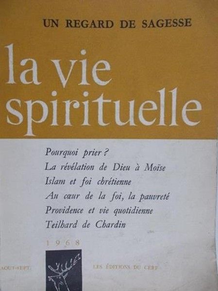 La Vie Spirituelle