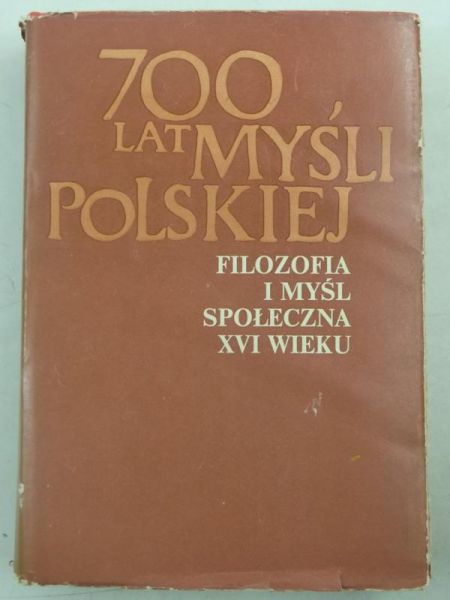 Szczucki Lech (opr.) - 700 lat myśli polskiej