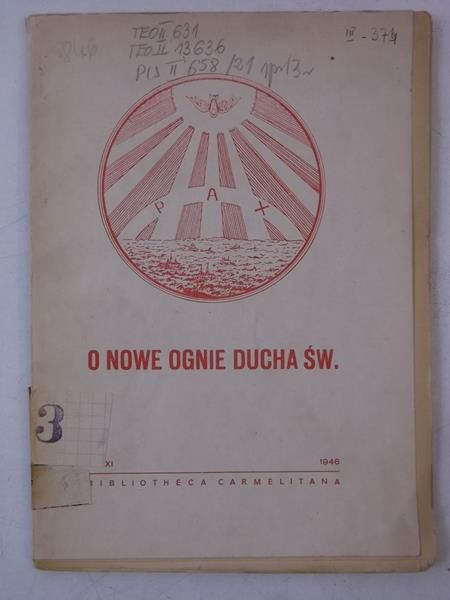 Weryński Henryk - O nowe ognie Ducha Św., 1946 r.