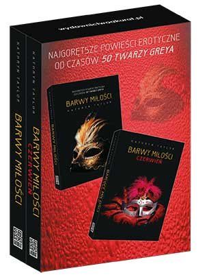 Taylor Kathryn - Barwy miłości - zestaw 2 książek