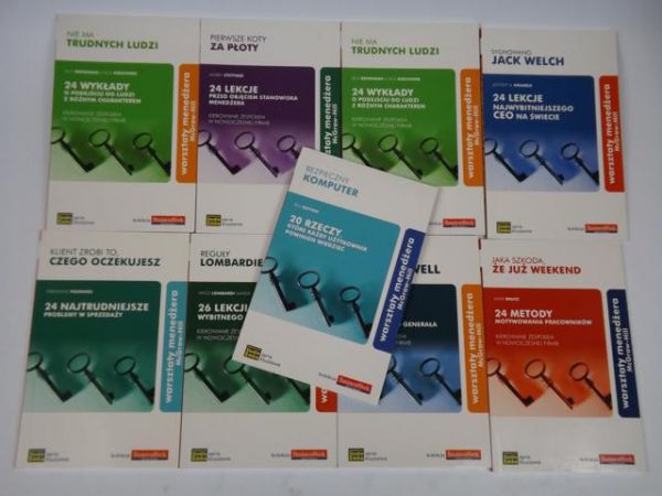 Lombardi, Krames,  - Warsztaty menadżera McGraw-Hill, 8 książek