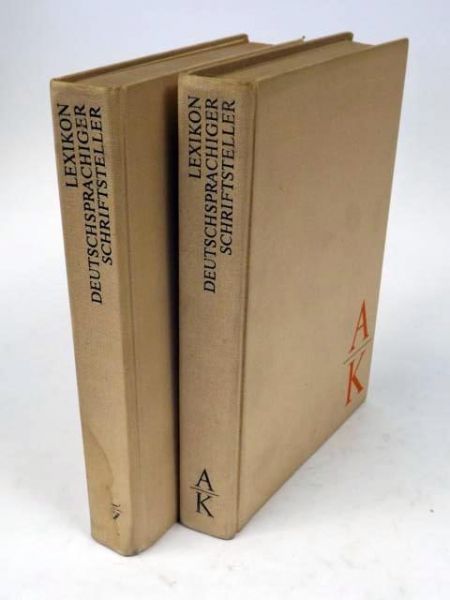 Gunter Albrech,    - Lexikon deutschsprachiger Schriftsteller A-K, L-Z, T I-II