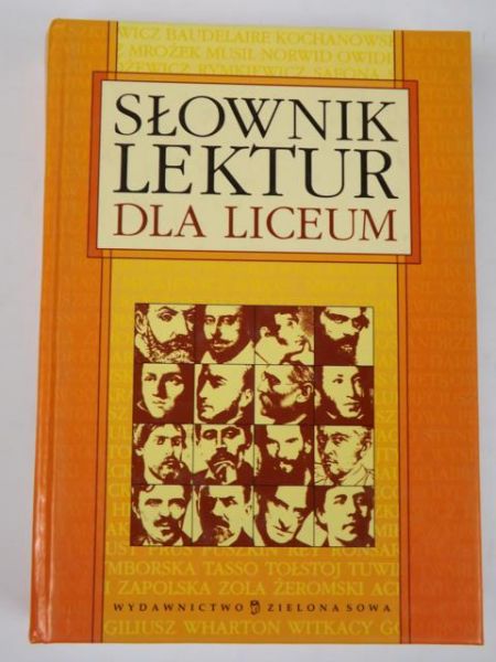 Słownik lektur dla liceum